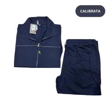 TUTA UOMO CALIBRATA IN COTONE CON ZIP FRATELLI CAMPAGNOLO 78444 (56-64)