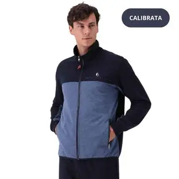 TUTA UOMO CALIBRATA IN COTONE CON ZIP FRATELLI CAMPAGNOLO 78582 (56-64)