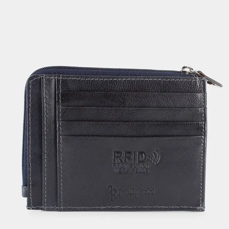 Portapatente Fratelli Pietrini da Uomo, blu miniatura 2