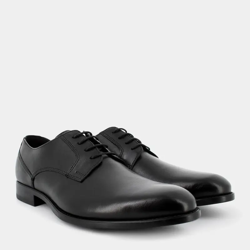 Stringate Fratelli Pietrini da Uomo, nero miniatura 2