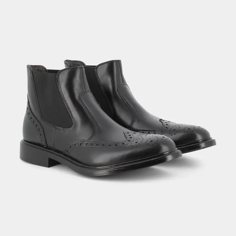 Tronchetti Fratelli Pietrini da Uomo, nero miniatura 2