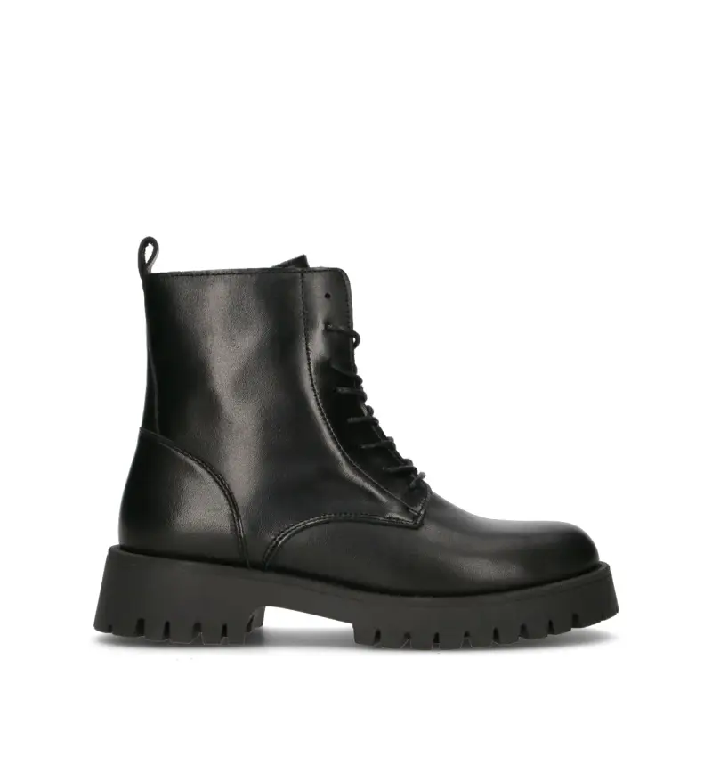 Anfibio donna nero in pelle Vario