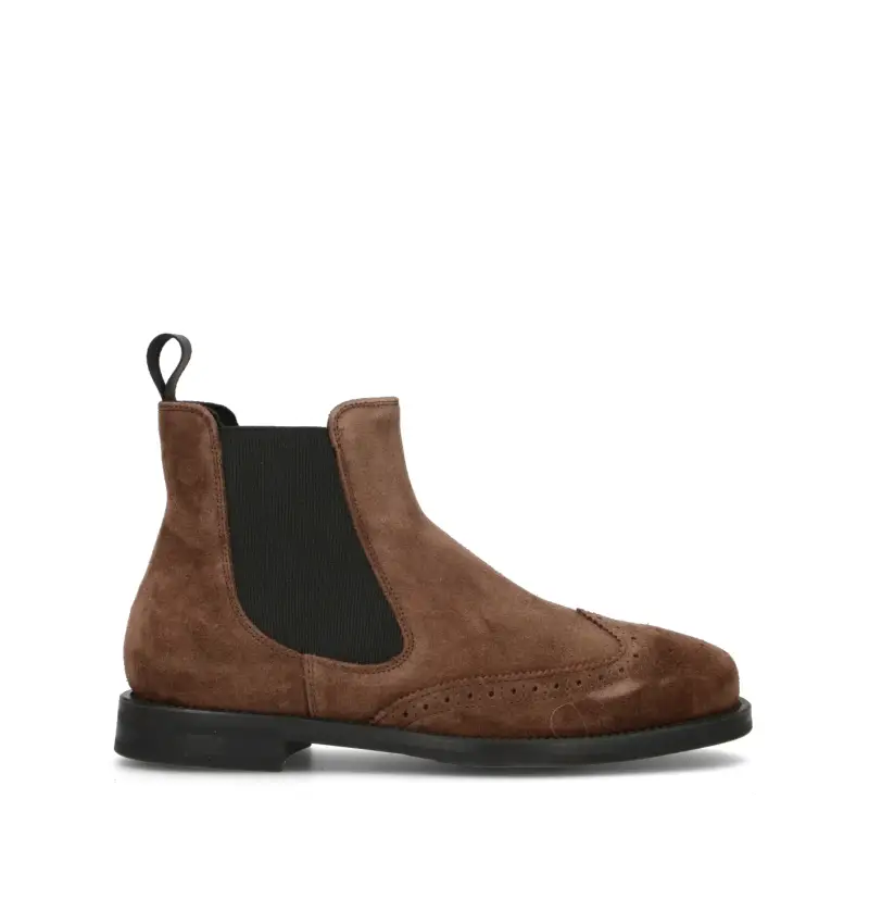 Beatles donna marrone in suede Vario