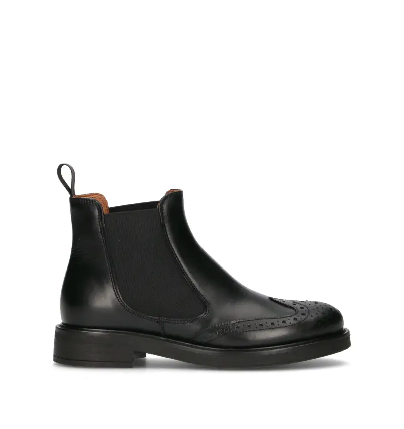 Beatles donna nero in pelle Vario