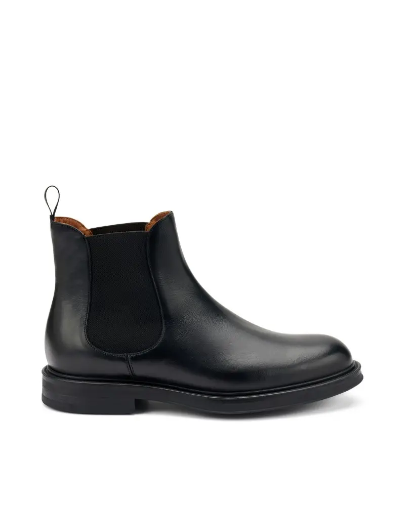 beatles uomo in pelle nero 73l3