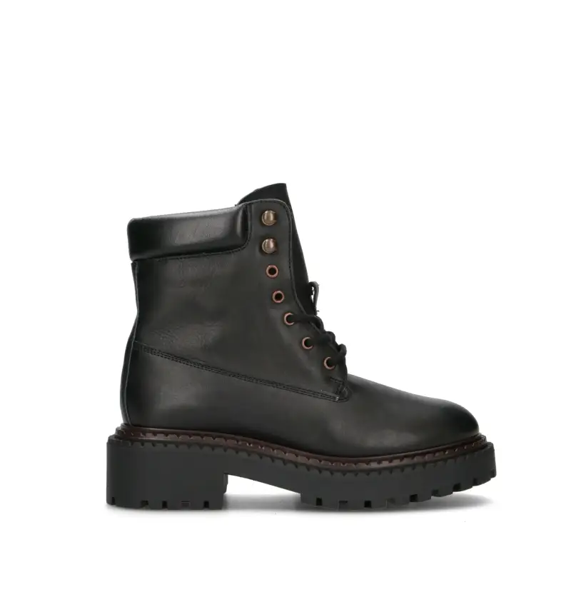 Polacco uomo nero in pelle Vario