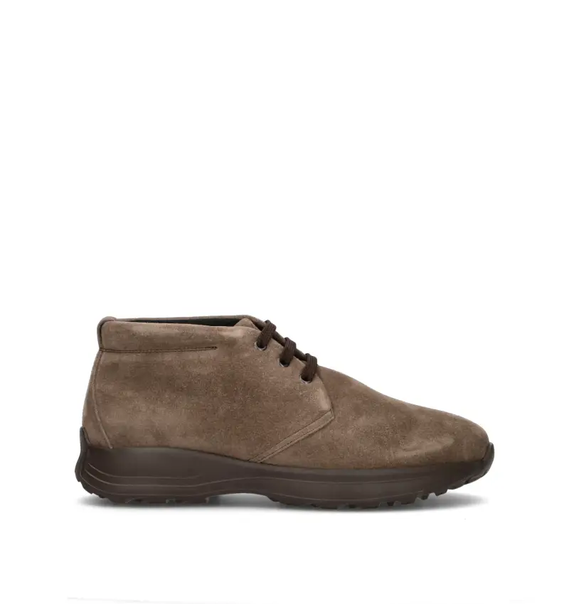 Polacco uomo taupe in suede Vario