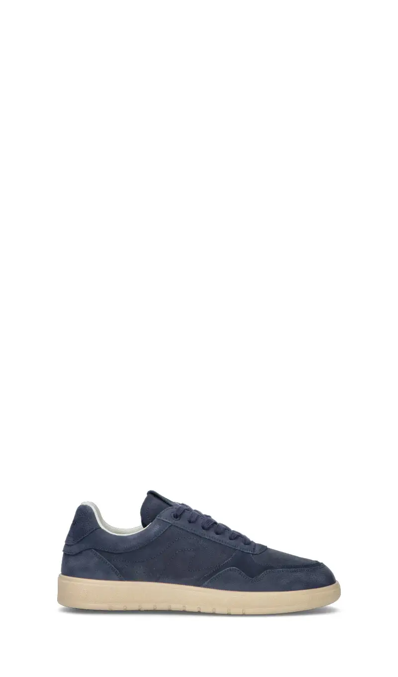 Sneaker uomo blu in pelle Vario