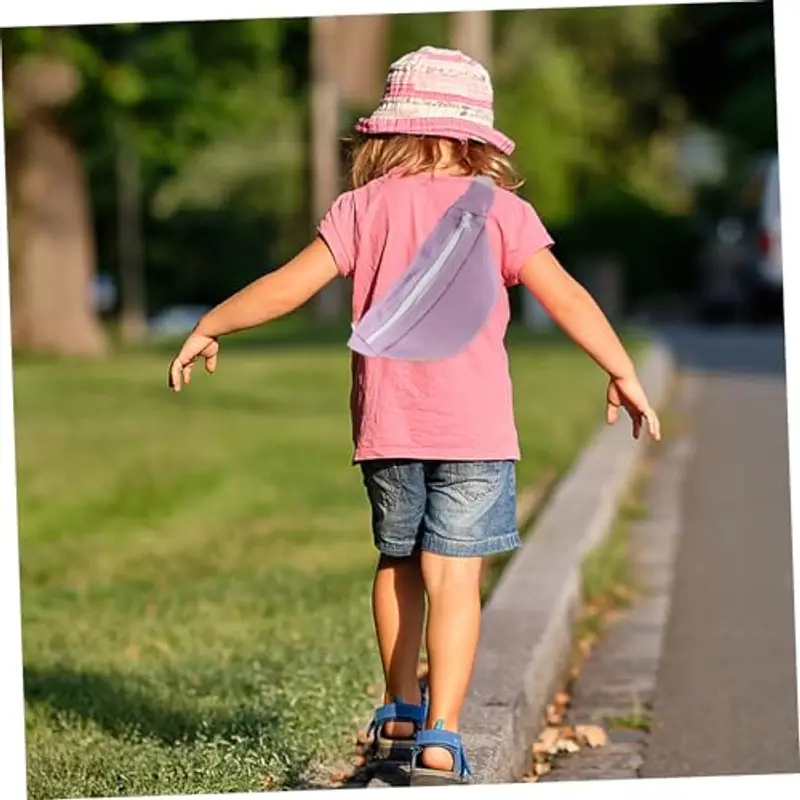 FRCOLOR per Tracolla Unisex con Zip Liscia Leggera e Resistente per Ragazzi e Ragazze per Quotidiano e Regali miniatura 2