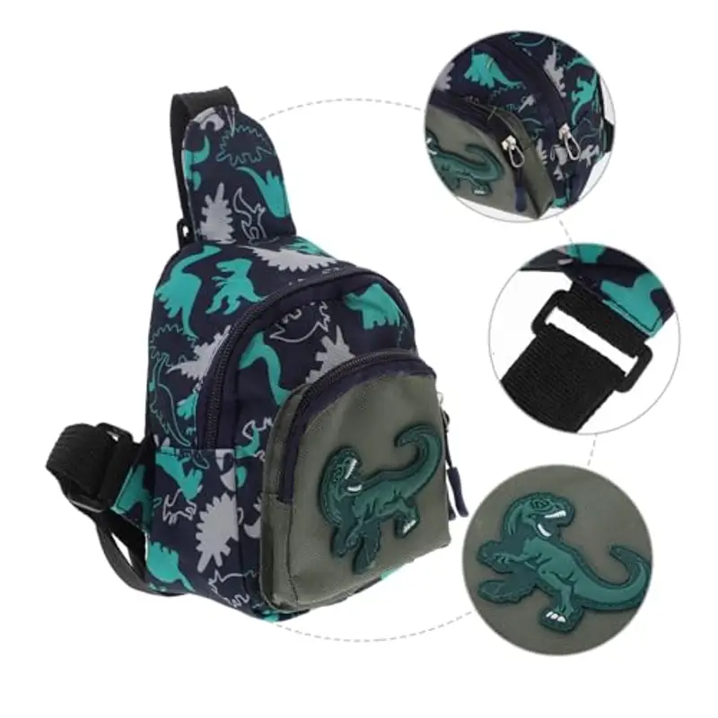 FRCOLOR Spalla e Crossbody con Blu Leggera e Resistente per Chiavi Snack e Giocattoli miniatura 3