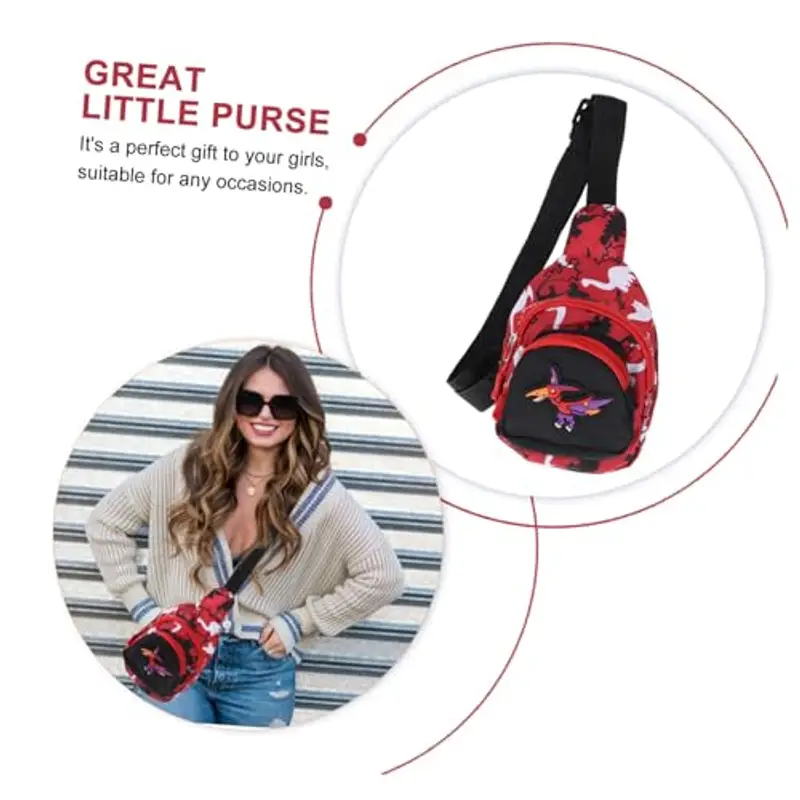 FRCOLOR Borsello Rosso 2425290 miniatura 3