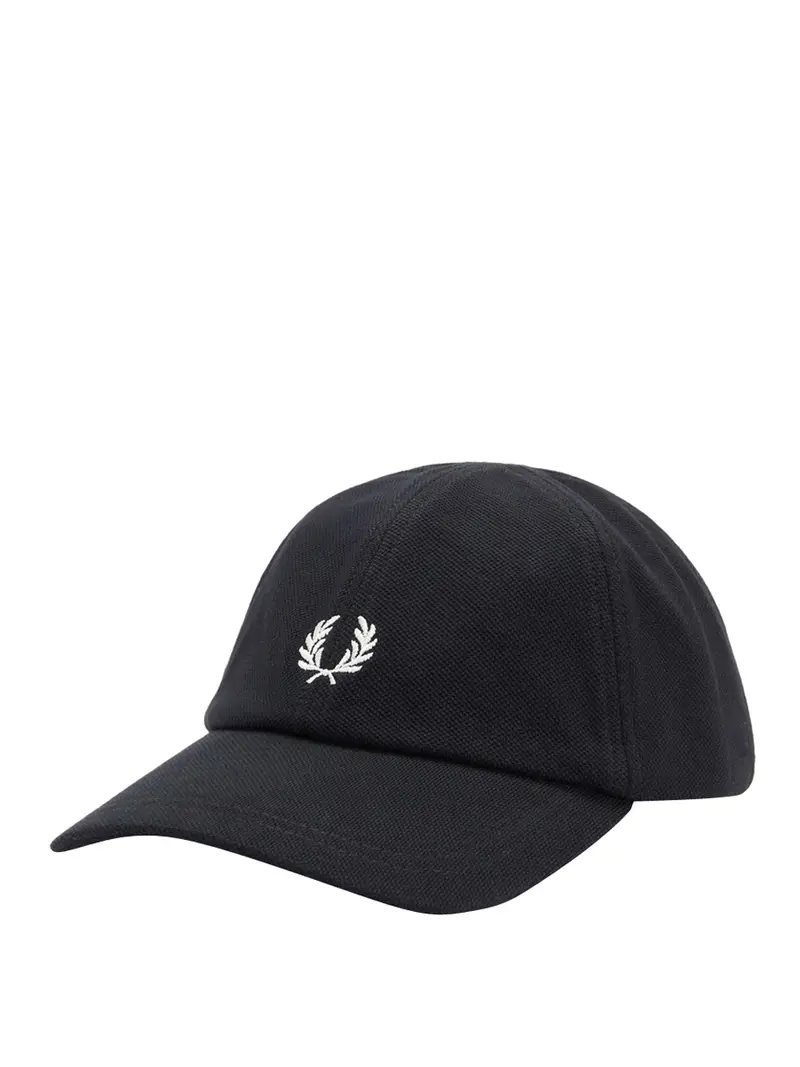 berretto con visiera fred perry da uomo - nero