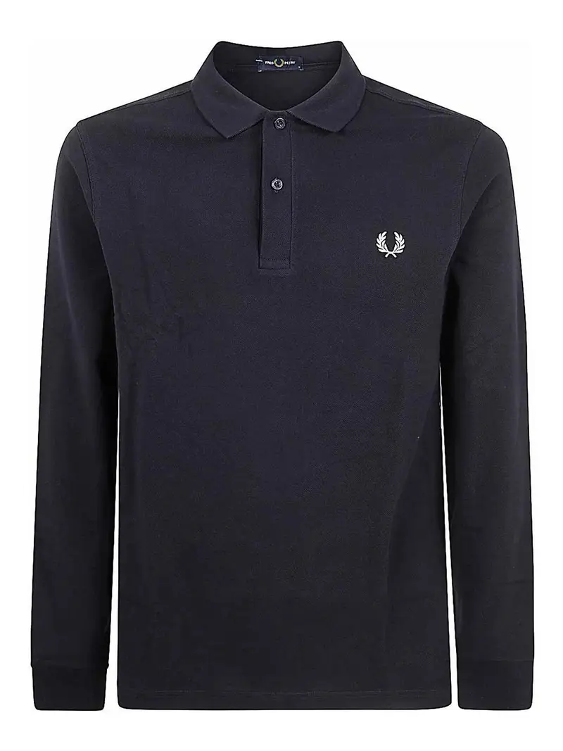 Camicia semplice a maniche lunghe Blu