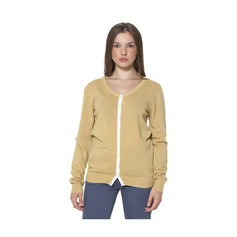 Fred Perry Cardigan Donna Giallo 4010132