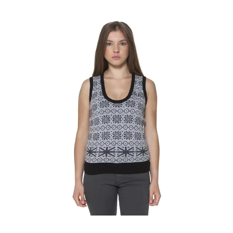 Fred Perry Gilet Donna Grigio 4010075