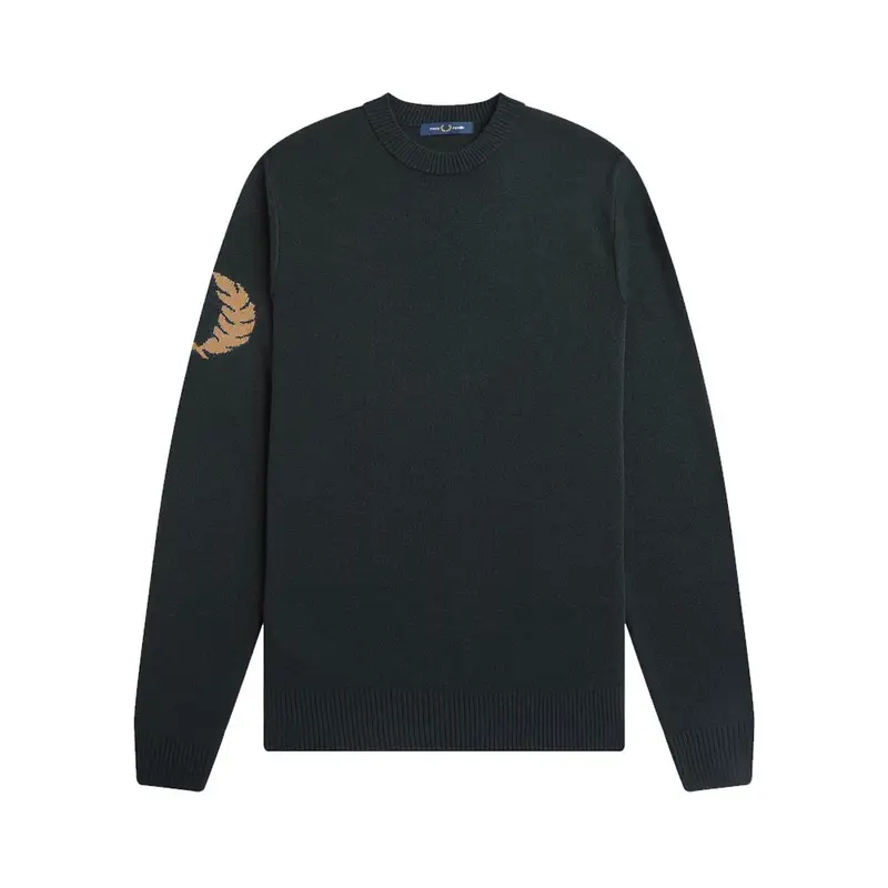 Maglione Girocollo Verde Uomo XL