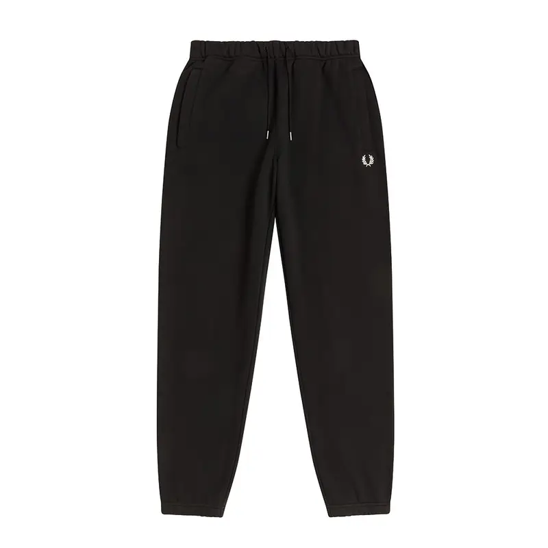 Pantaloni Con Polsino Logo Nero Uomo S
