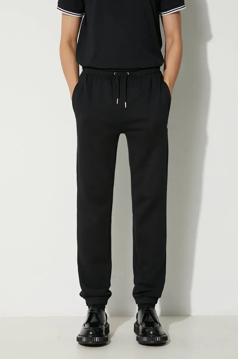 pantaloni da jogging in cotone T5505.102 Nero
