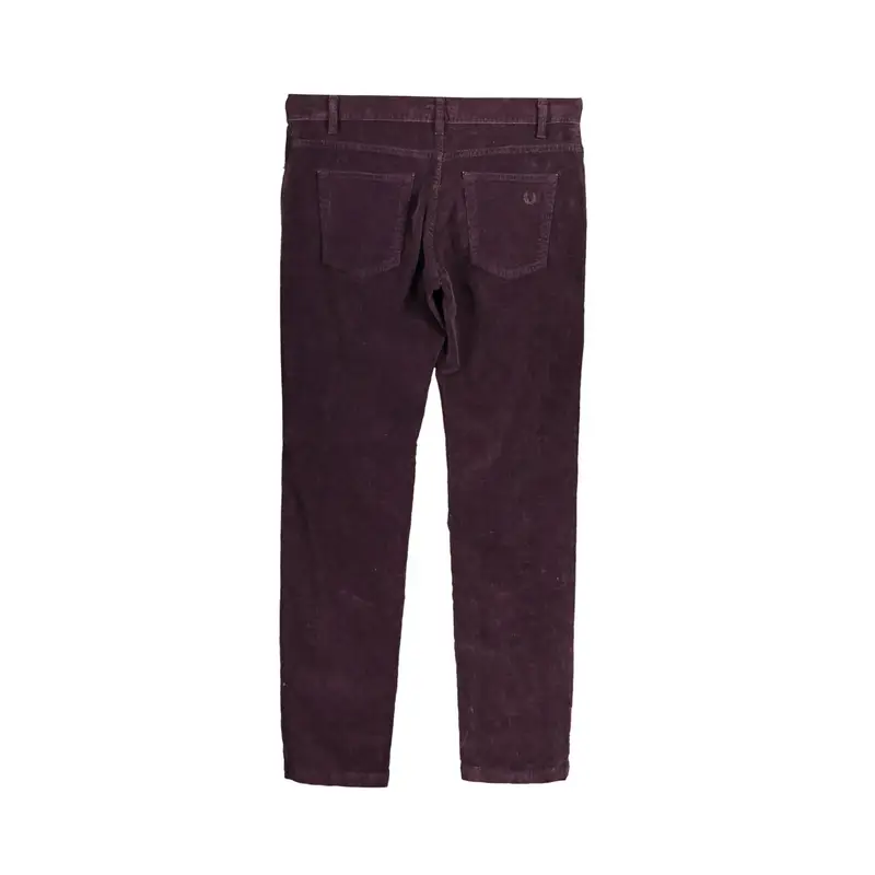 Fred Perry Pantaloni Donna Viola con Logo miniatura 2