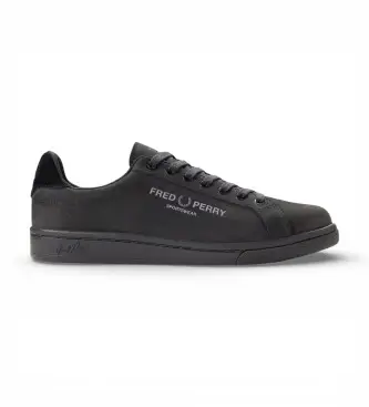 per uomo B2301-220 Sneakers in pelle nera B721 (41), Nero, Basso, Stringhe, Casual