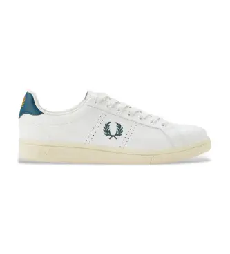 per uomo B6312-C22 Sneakers B721 in pelle bianca (44), Bianco, Basso, Stringhe, Casual