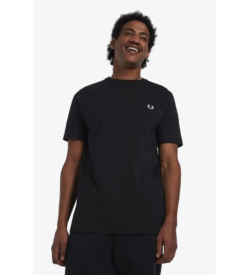 Fred Perry T-shirt Uomo Nero 4054682