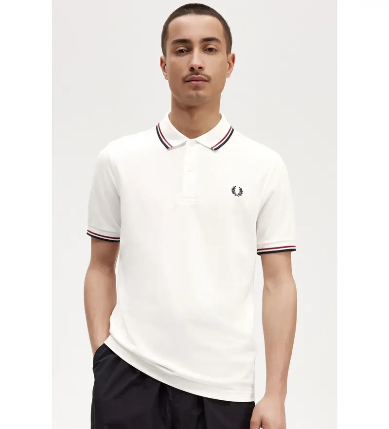 Fred Perry Polo Uomo Bianco 4036623