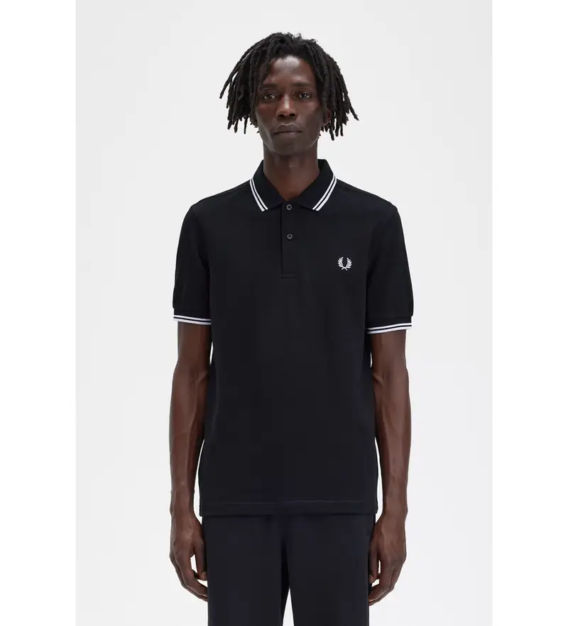 Fred Perry Polo Uomo Nero 4054683
