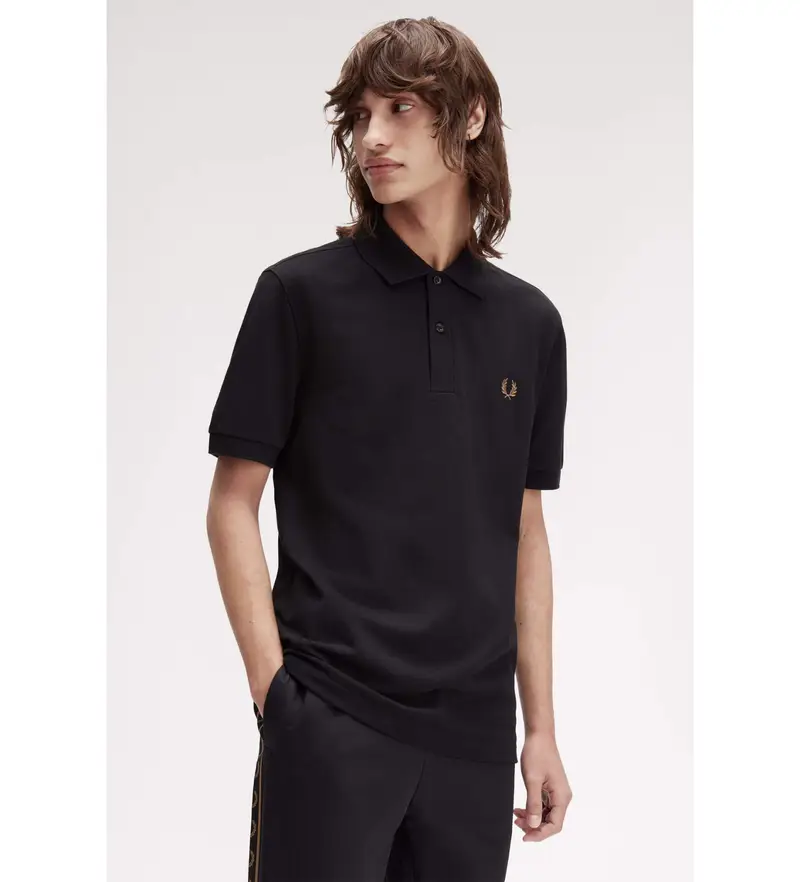 Fred Perry Polo Uomo Nero 2664283