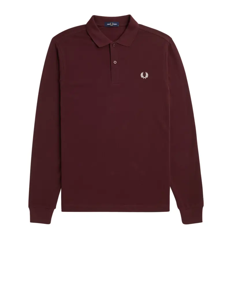 Fred Perry Polo Uomo Bordeaux 3035152
