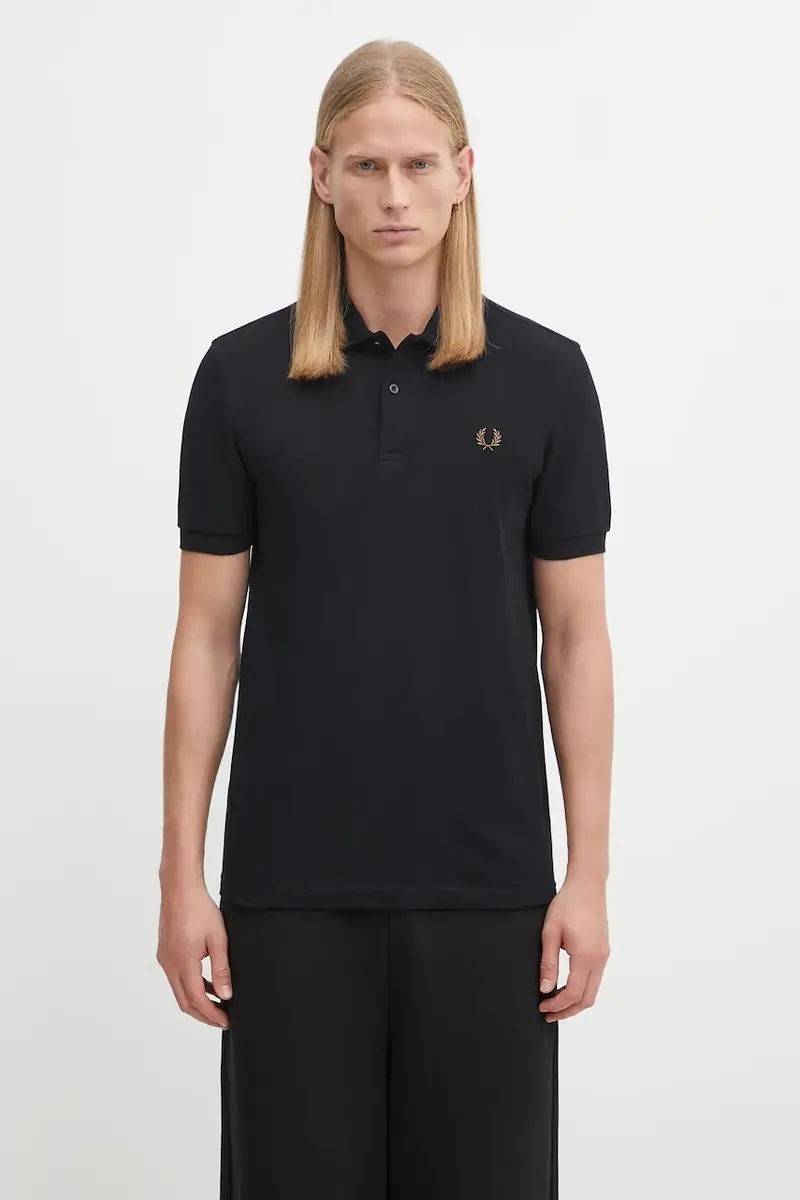 Fred Perry Polo Uomo Nero 2258148