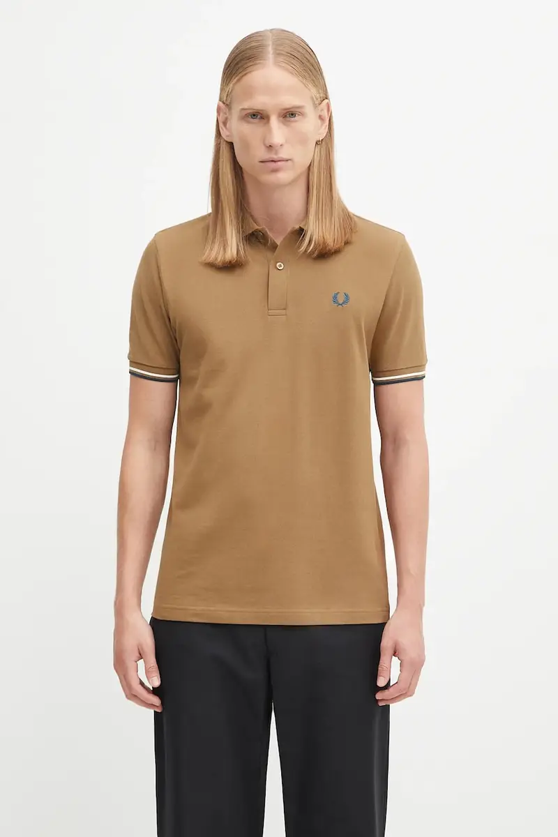 Fred Perry Polo Uomo Verde 2261863