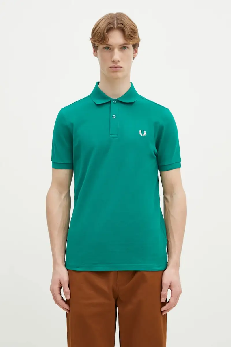 Fred Perry Polo Uomo Verde 2261128