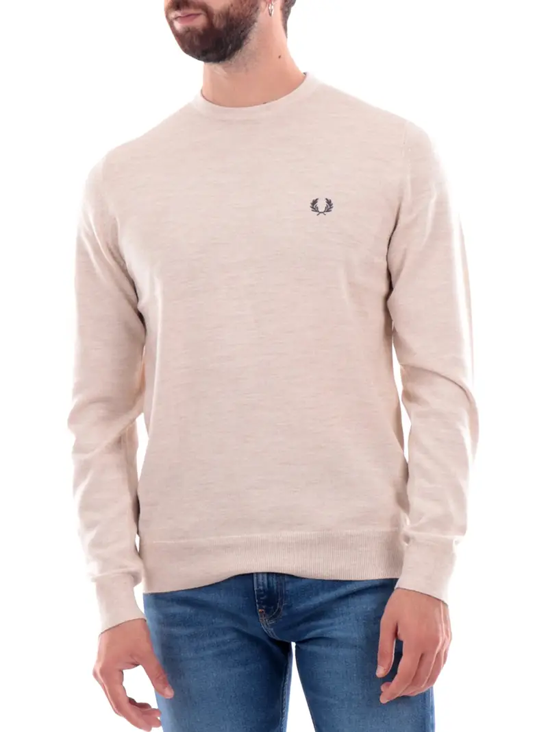 pullover fred perry da uomo - avorio