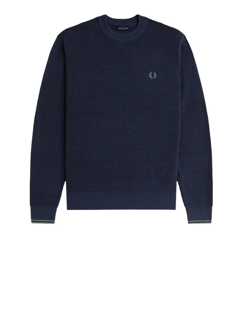 pullover fred perry da uomo - blu