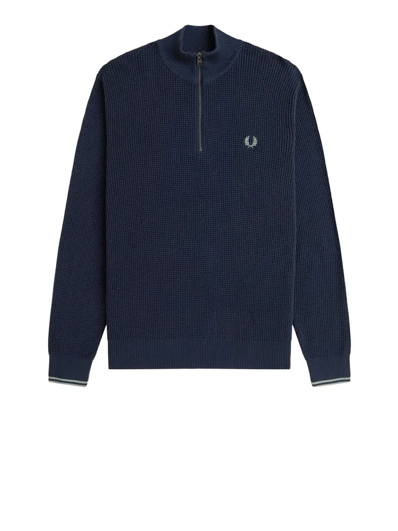 pullover fred perry da uomo - blu