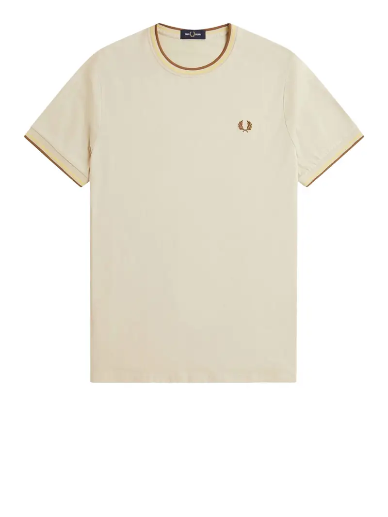 Fred Perry T-shirt Uomo Beige 2489865