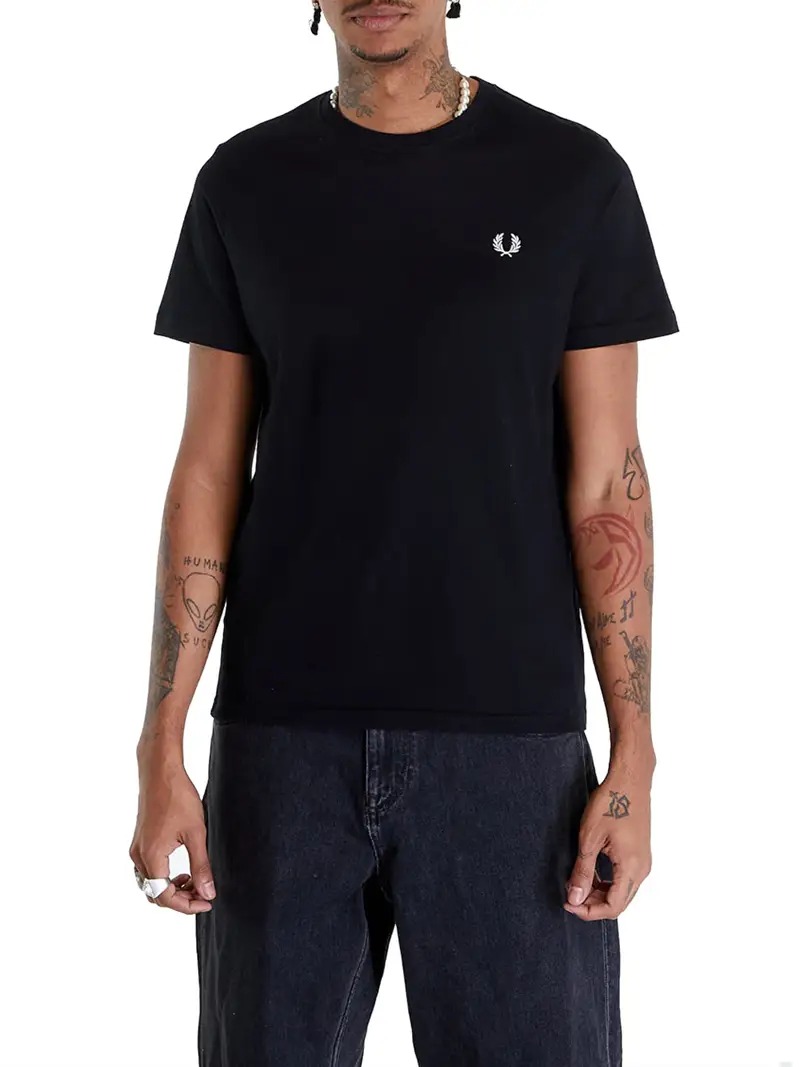 Fred Perry T-shirt Uomo Nero 3035224