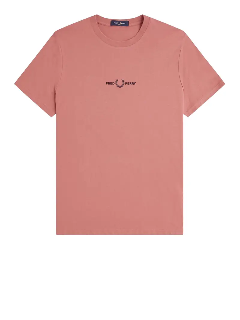 Fred Perry T-shirt Uomo Rosa 2494936