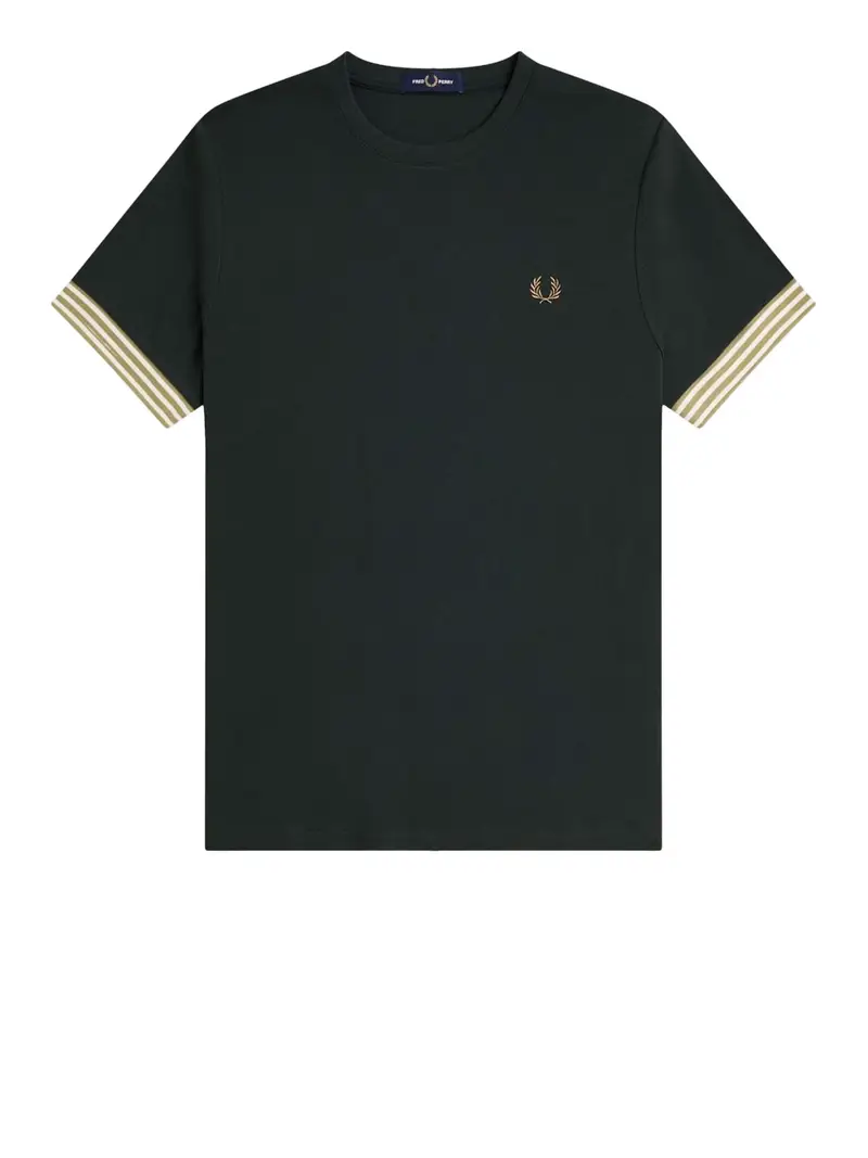 Fred Perry T-shirt Uomo Verde 3220399