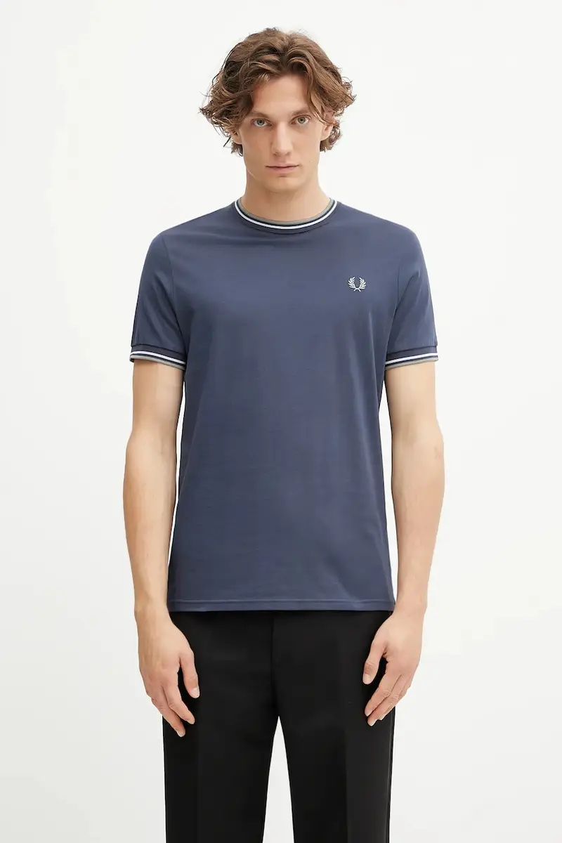 Fred Perry T-shirt Uomo Blu 2247869