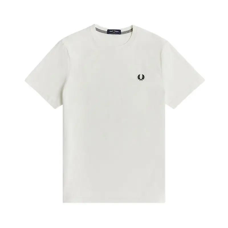 T-Shirt Logo Bianco Nero Uomo S
