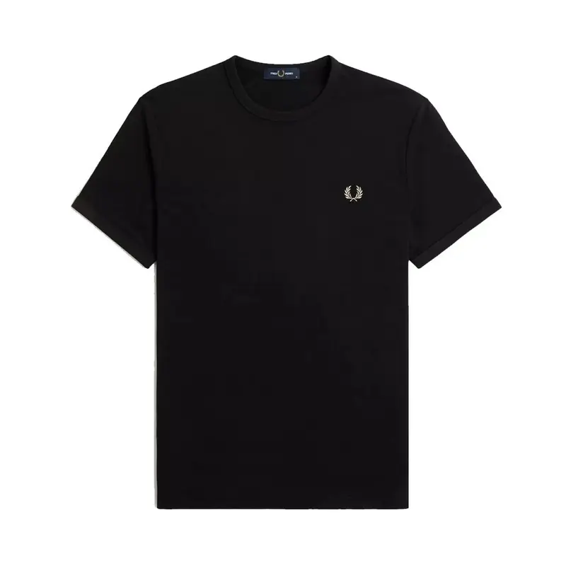 T-Shirt Logo Nero Uomo XL