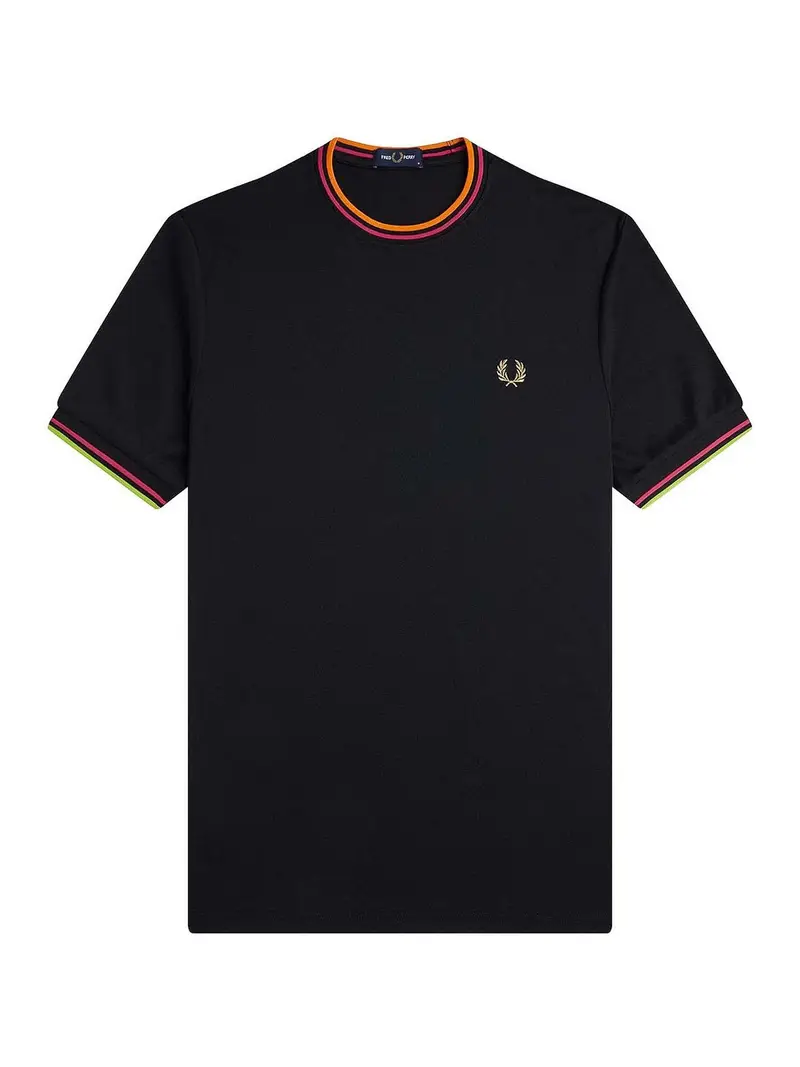 Fred Perry T-shirt Nero 3346678