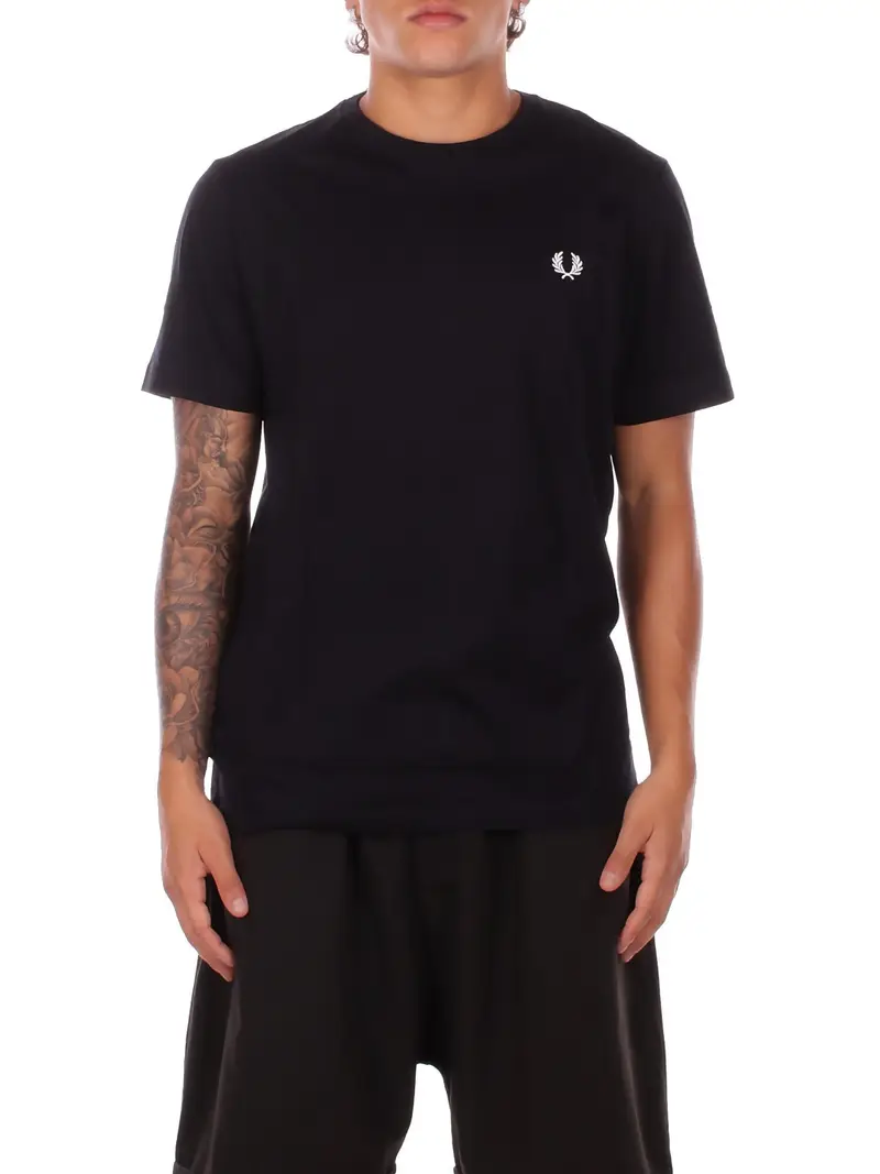 Fred Perry T-shirt Uomo Nero 2954344