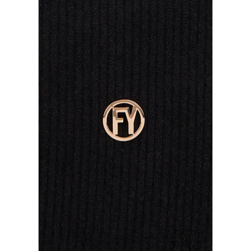 Borsa in velluto a coste con logo donna Freddy FY