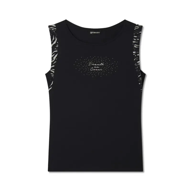 Canotta con stampa donna Freddy