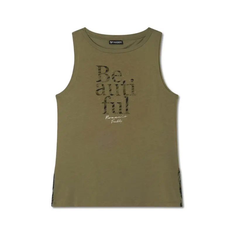 Canottiera da donna in jersey Freddy