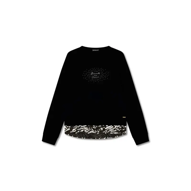 Felpa con camicia donna Freddy