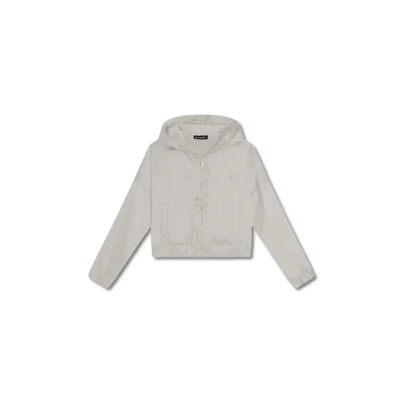 Felpa con cappuccio a zip intera effetto seta donna Freddy